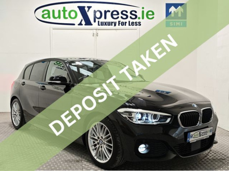 2018 BMW 1 Series 118D 2.0 M-SPORT Automatic, Reversing camera €19,995
