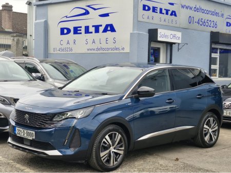 2022 Peugeot 3008 ALLURE PETROL PLUG IN HYBRID NCT 08/27 FINANCE AVAILABLE @ €94 PER WEEK REVERSE CAMERA/ HALF LEATHER SEATS/ TOUCH SCREEN MEDIA/ ANDROID AUTO/ APPLE CAR PLAY/ HISTORY CHECKED