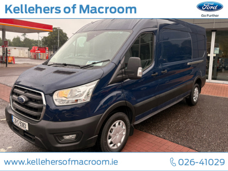 2021 Ford Transit 350L TREND 2.0 TD 170 LWB.€ 24,390 + VAT! €24,390