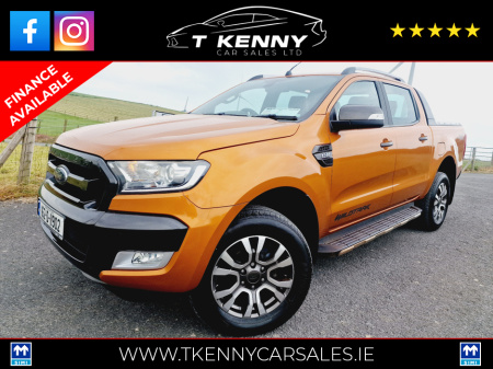 2016 Ford Ranger FSH  ONLY  64K }..D/CAB WILDTRAK 3.2 TDCI 200PS 6  SPEED  FINANCE  AVAILABLE FROM €104 P/W