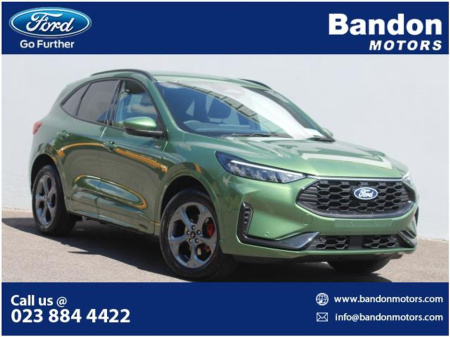 2025 Ford Kuga ST-Line 2.5 Duratec 243PS PHEV CVT AUTOMATIC *Introducing BURSTING GREEN* Visit our Showrooms and see this GEM for yourself.