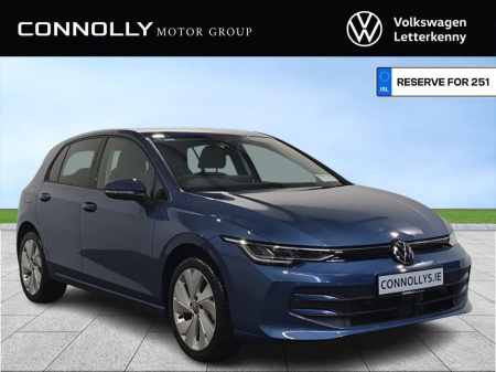 2025 Volkswagen Golf blue 1.5tsi