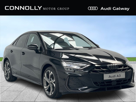 2025 Audi A3 From €359 p/m PCP 2.0TDI S LINE Auto 150BHP €53,950
