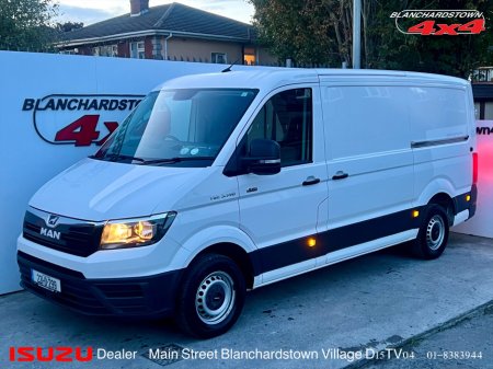 2022 MAN TGE 4x4 DRIVE DOUBLE SLIDE VATQ FINANCE