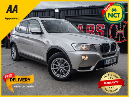 2014 BMW X3 2014 BMW X3 2.0d Auto/New NCT/Warranty €17,888