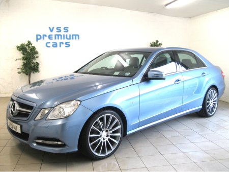 2012 Mercedes-Benz E Class 220 CDI BLUE EFFICIENCY EXECUTIVE SE 4DR AUTO A €9,795