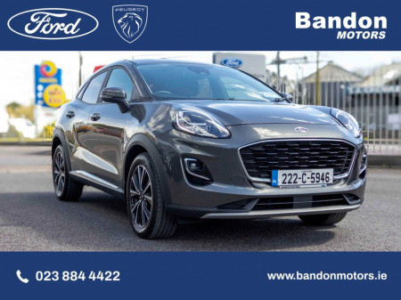 2022 Ford Puma 2022 Ford Puma 1.0L Automatic EcoBoost Hybrid 125PS Titanium Auto