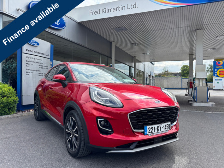 2022 Ford Puma TITANIUM 1.5 TD 120 S6.2 M6 4DR €25,950