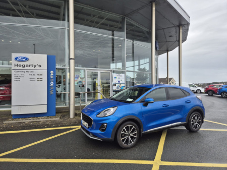 2023 Ford Puma TITANIUM 5DR 1.0L 125 MHEV €27,450