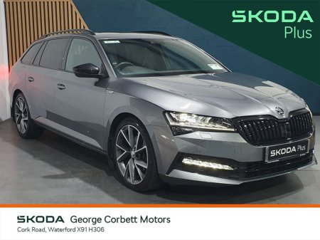 2023 Skoda Superb Combi Sportline 2.0TDi 150HP DSG Sunroof (From €118 per week)