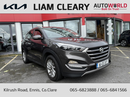 2016 Hyundai Tucson 1.7 CRDI SE BL/DR 5DR €13,495