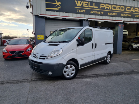 2013 Nissan Primastar SWB 115 BLIND VAN 2 SIDE DOOR €5,650