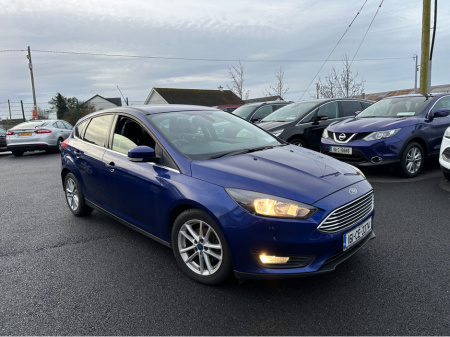 2016 Ford Focus 1.5 TDCI ZETEC 120PS 5DR €10,950