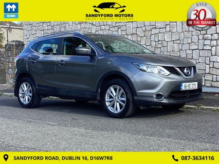 2016 Nissan Qashqai 1.2 SV MY16 E6 4DR €10,950