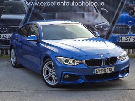 2017 BMW 4 Series D F36 M SPORT GRAN COUPE 4 4DR AUTOMATIC ESTORIL BLUE IMMACULATE