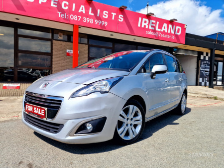 2015 Peugeot 5008 1.6 HDI 115 BHP ACTIVE NCT 07/26 TAX 08/25 7 SEATER