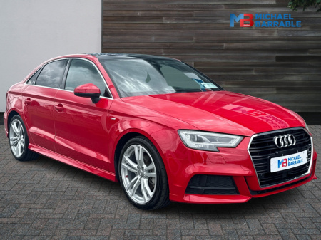 2018 Audi A3 1.4L Petrol Automatic TFSI S-Line €24,950