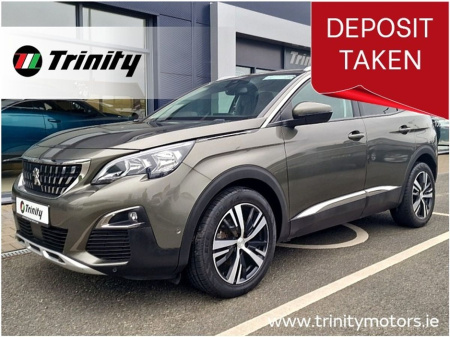 2019 Peugeot 3008 DEPOSIT TAKEN * LOW MILEAGE *1.2 PURETECH 130 * AUTO ALLURE * TRINITY MOTORS * €23,945
