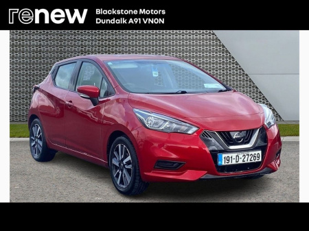 2019 Nissan Micra 1.0T SV €13,950