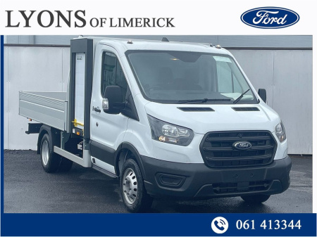 2025 Ford Transit 350, L3H1, Long wheel base, Dropside body, 12 foot body with a 2 foot toolbox.