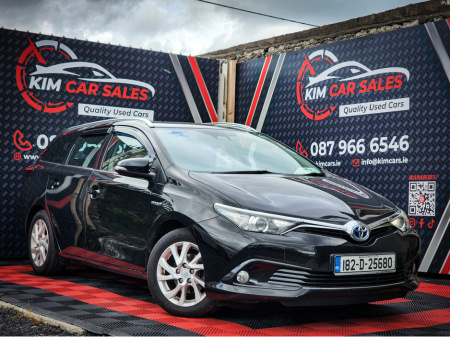 2018 Toyota Auris 1.8 VVT-I HSD ICON TECH H HEV CVT 5DR A €11,950