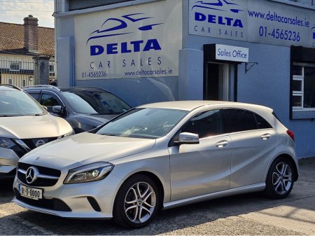 2018 Mercedes-Benz A Class A200D SPORT MANUAL 2.1 CDI 136BHP NCT 08/27 FINANCE AVAILABLE @ €76 PER WEEK 2 KEYS/ HALF LEATHER/ REVERSE CAMERA/ SAT NAV/ SCROLL CONTROLS/ MERCEDES COMMAND/ HISTORY CHECKED