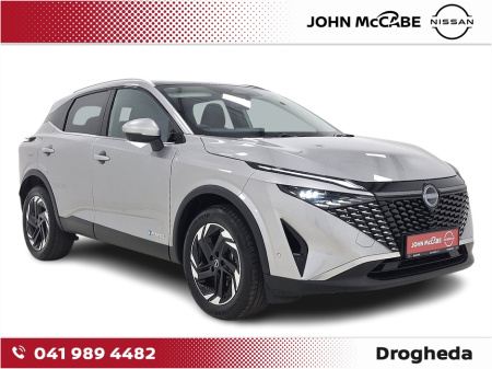 2025 Nissan Qashqai E-POWER SV PREMIUM GR RR AUTO      INCLUDES 2 YEAR SERVICE PLAN*             RETAIL PRICE €50,800- €4,500 SCRAPPAGE* FLEXIBLE FINANCE OFFERS AVAILABLE €46,300