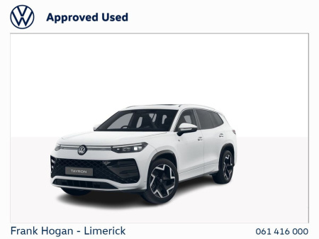2025 Volkswagen Tayron R-Line 75 2.0 TDI 110 kW (150 HP) 7 speed DSG (auto) in stock now!