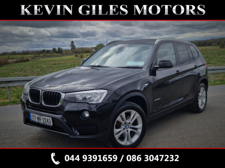 2017 BMW X3 2.0 D F25 XDRIVE20D SE 5DR €23,000