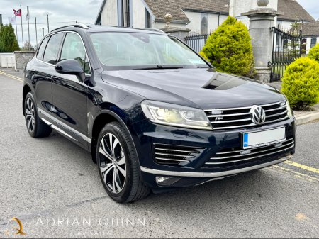2017 Volkswagen Touareg 3.0 V6 TDi R-LINE 268 BHP AUTO N1 BUSINESS UTILTY==€29, 950 NO VAT== €29,950