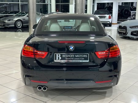 2017 BMW 4 Series 420d M-SPORT PLUS CABRIOLET AUTO=LOW MILES//HUGE SPEC=OYSTER LEATHER//FULL SERVICE HISTORY=171 D REG=ONLY €200 ANNUAL ROAD TAX//TAILORED FINANCE PACKA €25,995