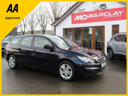 2016 Peugeot 308 1.6 HDI SW Blue (120) Active 5DR €6,950