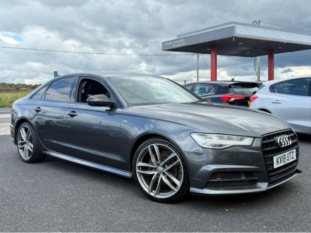 2018 Audi A6 S LINE TDI ULT ULTRA EDITION BLACK