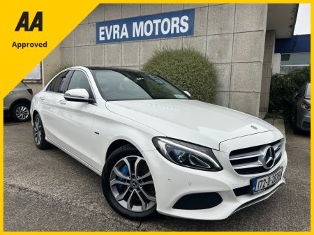 2017 Mercedes-Benz C Class C350E PREMIUM PLUS SPORT 4DR **PANORAMIC SUNROOF** FULL LEATHER** HEATED SEATS** UPGRADED SPEAKERS** REVERSE CAMERA** SAT NAV**
