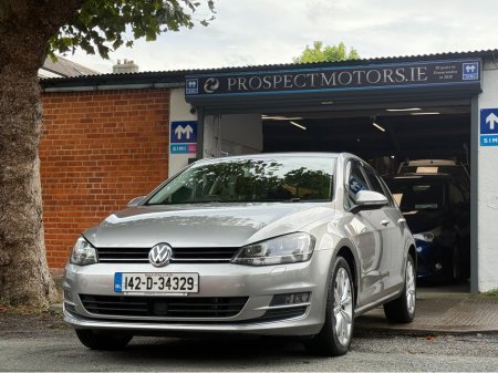 2014 Volkswagen Golf 1.4tsi Automatic, Only 89kms! New Nct 09/2026, Bluetooth, Cruise Control, Reversing Camera, Sat Nav, A/C, Alloys, Service & Warranty Included, SIMI Dealer, €12,450