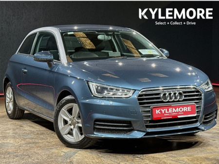 2016 Audi A1 1.0 AUTOMATIC - TFSI 3 DOOR - BLUE/SILVER COMBINATION