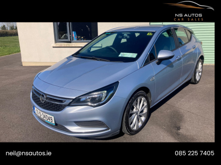 2017 Opel Astra SC 1.6 CDTI 110PS 5DR €10,950