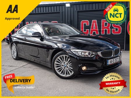 2014 BMW 4 Series 2014 BMW 420d LUX Coupe Auto/New NCT/Warranty