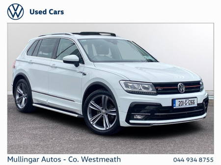 2020 Volkswagen Tiguan 2.0 TDI 150HP R-Line €31,950