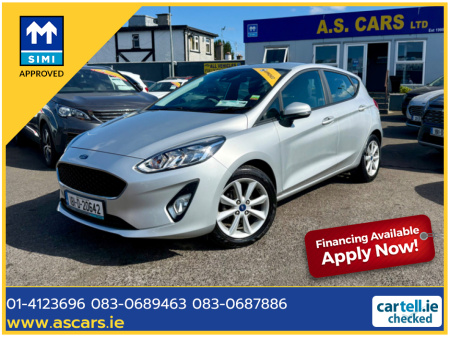2018 Ford Fiesta 1.1 ZETEC 5DR  ** LOW MILEAGE IRISH CAR ** AIR CON ** ALLOYS ** F/FOGS ** BLUETOOTH STEAMING ** SUPERB EXAMPLE ** €11,995