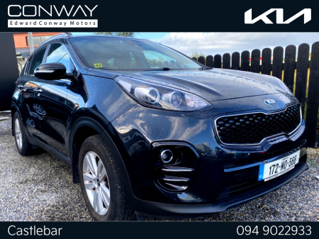 2017 Kia Sportage 1.7 PLATINUM 5DR €17,500