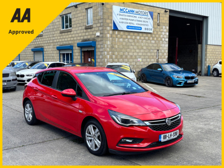 2018 Vauxhall Astra 1.6 CDTI TECH LINE NAV E E-TEC 5DR 110PS €11,950