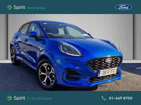 2025 Ford Puma FORD Puma 1.0L EcoBoost Hybrid 125PS ST-Line €28,900
