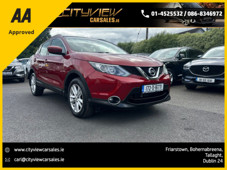 2017 Nissan Qashqai 1.6 DSL SV AUTOMATIC//LOW MILAGE €15,950
