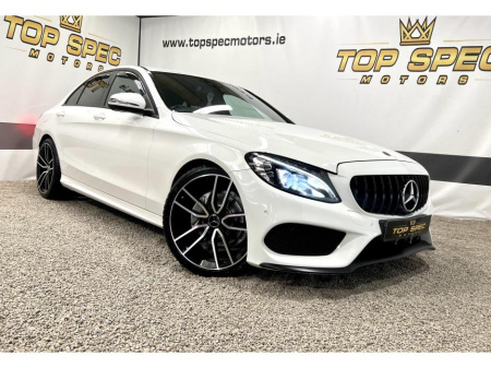 2017 Mercedes-Benz C Class C220 AMG LINE black edition €27,800
