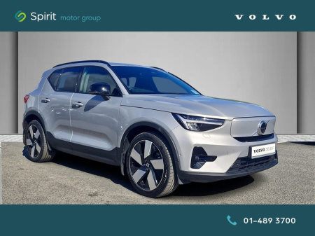 2023 Volvo XC40 Fully Electric, Single Motor 231HP, Ultimate, Pan Sunroof, 360 Camera, Harmon Kardon Premium Sound, F&R Heated Seats, Apple & Android Car Play, Adaptive Cruise Control With Pilot Assist, Keyless Entry