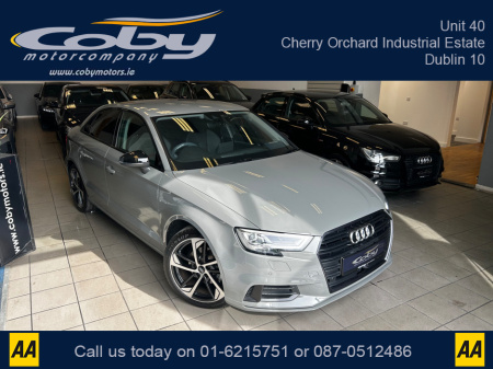 2020 Audi A3 1.4 TSI DSG Sport Auto 4dr Saloon. Stunning Car with only 11km, 2 Keys, New NCT. Alloy Wheels, Digital Dash, Heated Seats, Dual Climate, Cruise, MFSW, Reverse Camera, Sat Nav, Bluetooth, Paddle Shift. €27,950