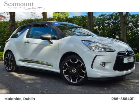 2014 Citroen DS3 1.6 VTI 120 D STYLE PLUS 3DR - SERVICE HISTORY - TWO KEYS - LOW MILEAGE  - NCT 02/26 - TOP SPEC €6,950