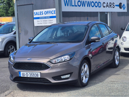 2016 Ford Focus ZETEC 4DR 1.6 TD 95PS 6SPEED €10,999