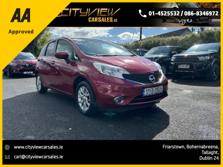 2017 Nissan Note 1.2 SV 5DR SERV HISTORY//NEW NCT €8,950